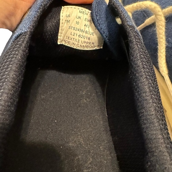 Sperry captain’s moc chambray loafer sneakers men’s 11 - Picture 5 of 9